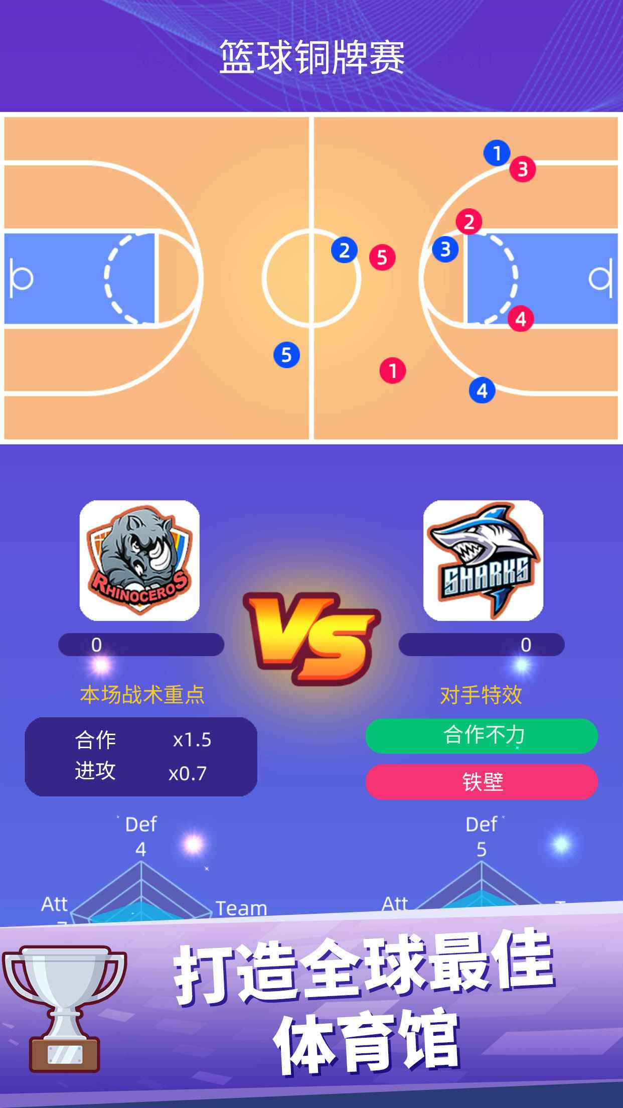 放置体育馆安装