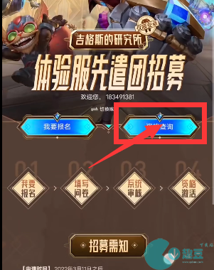 英雄联盟手游体验服申请资格