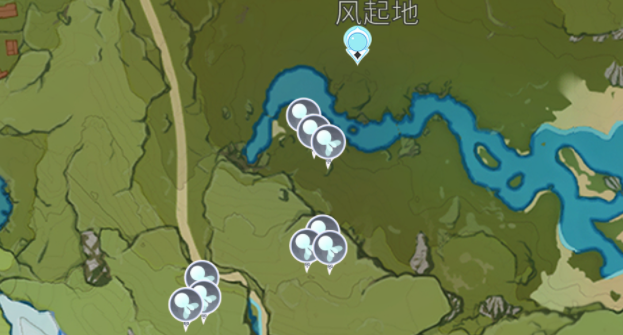 原神风种子位置图