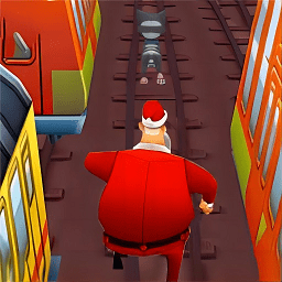 兄弟一起向前冲高铁跑酷