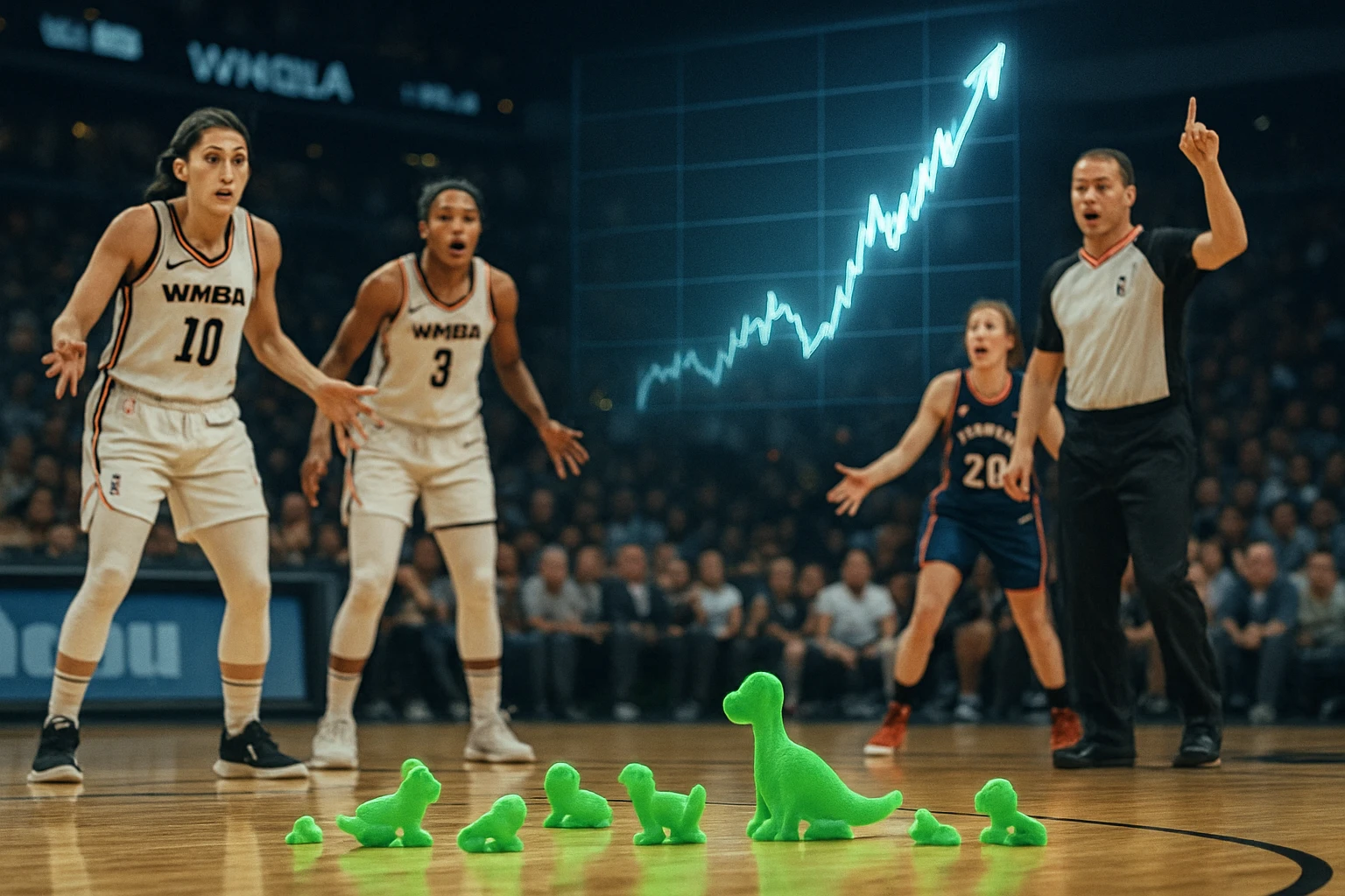 从 WNBA 赛场闹剧到币价狂飙，DILDO 币十日十倍背后的病毒式行销