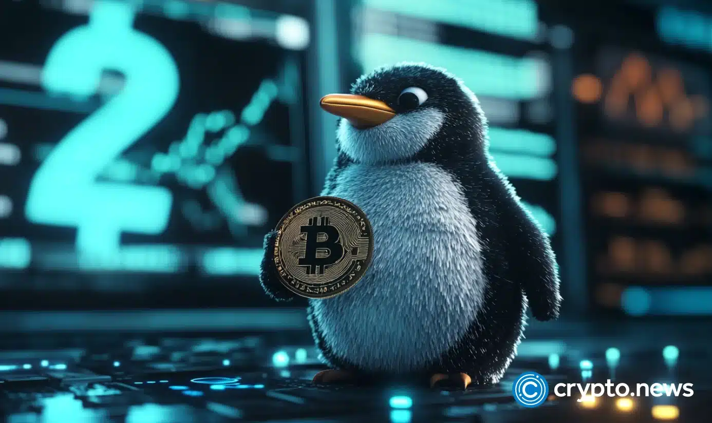胖企鹅吉祥物在赢得Kraken大赛后进军F1赛场，PENGU币价瞄准0.05美元关口