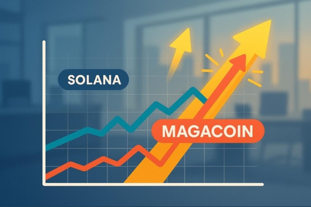 Solana的250倍涨幅或将重现——MAGACOIN FINANCE被视为下一个山寨币爆发点？