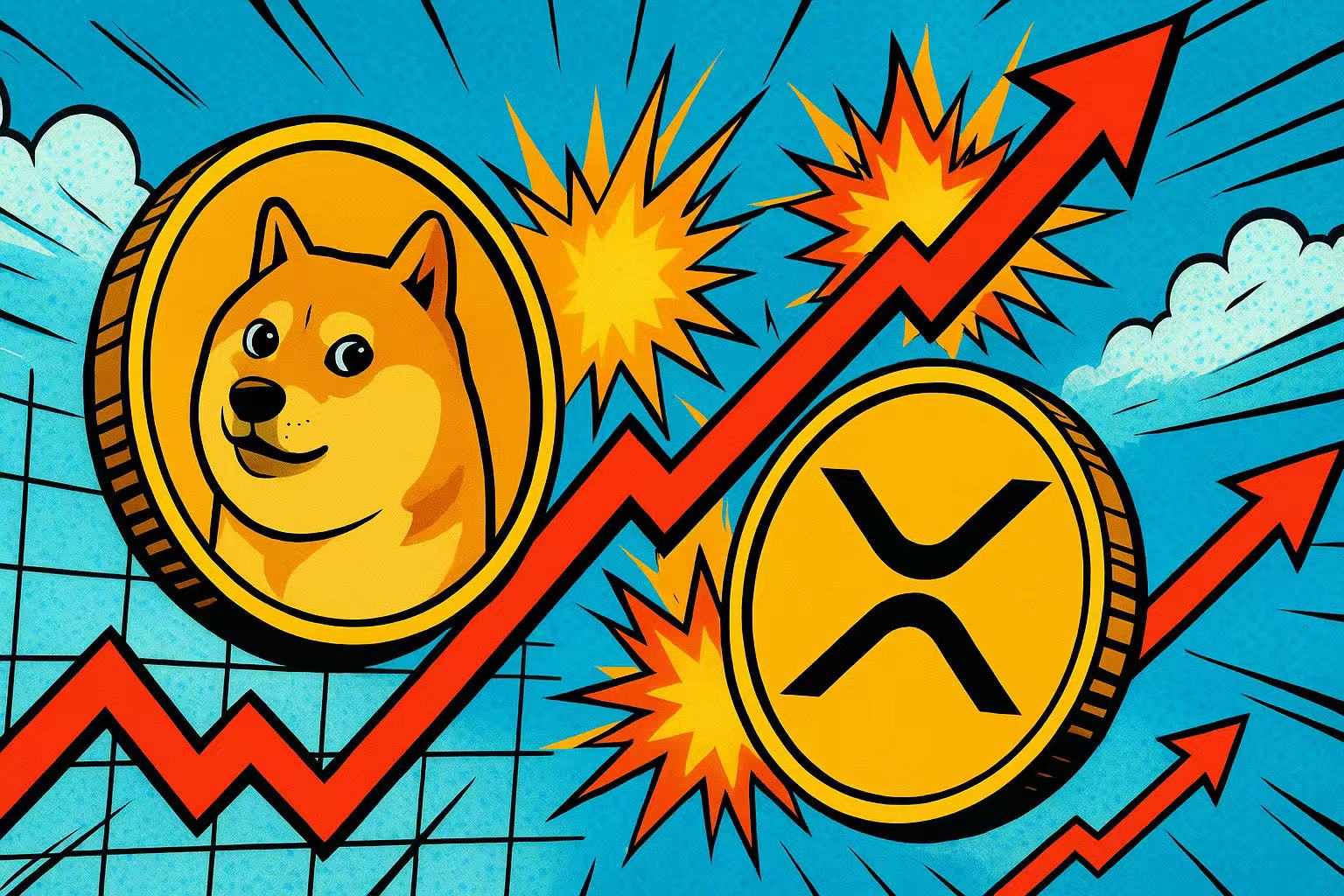 REX-Osprey狗狗币、瑞波币现货ETF上市表现超预期！DOJE交易量1小时达600万美元、XRPP破2,400万