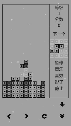 经典俄罗斯方块黑白版下载