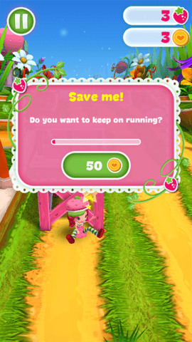 草莓女孩跑酷免费下载安装