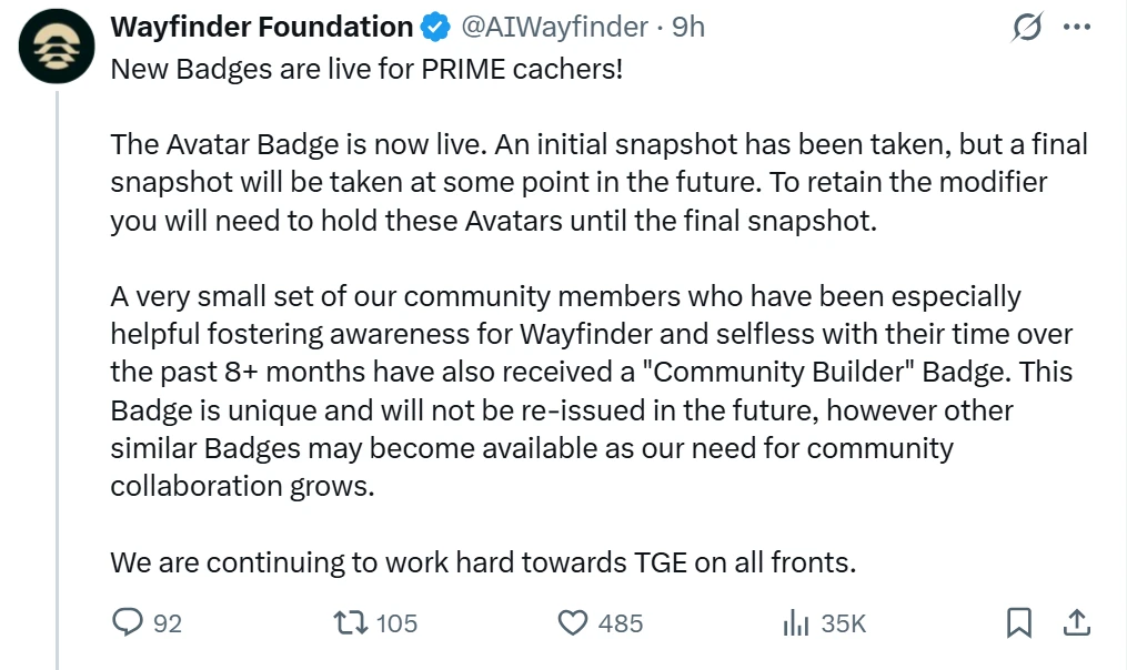 Wayfinder是什么?PROMPT代币经济与空投交互全指南