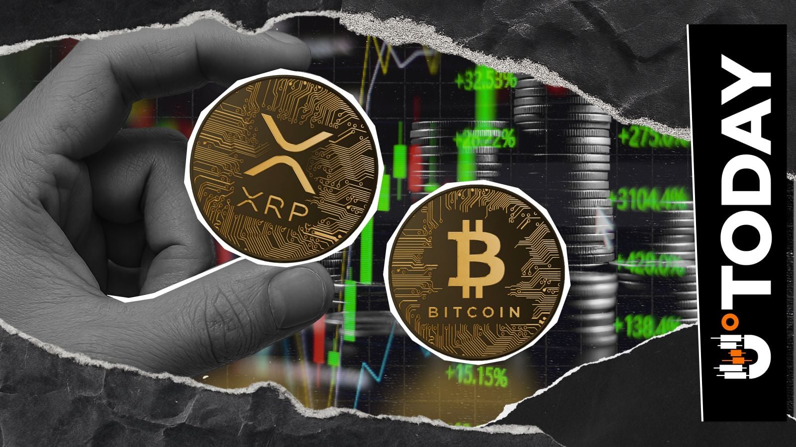 XRP刚刚重现了2017年对比特币的信号，该信号曾预示875%的暴涨